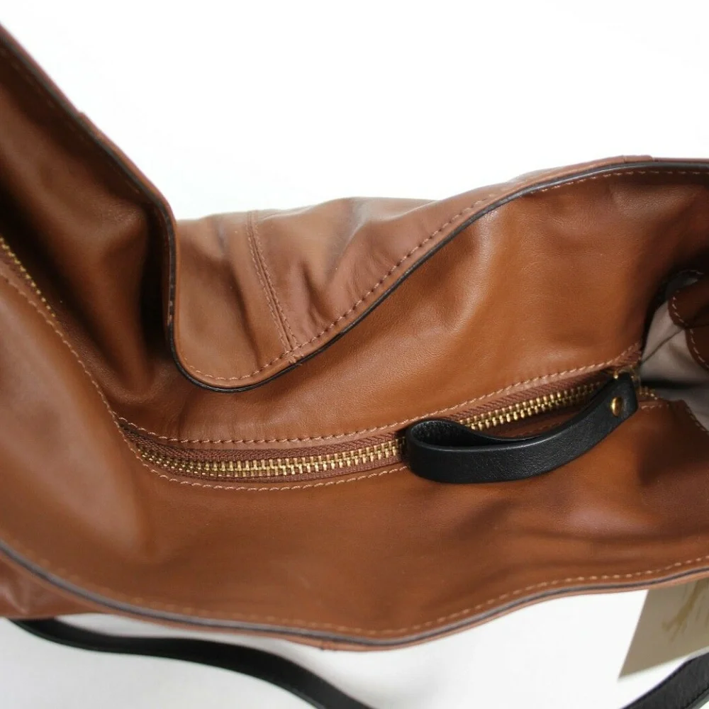 Maddalena Scanu Italy Leather Large Hobo Bag Purse